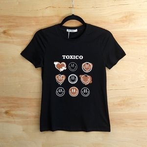 T Shirt TOXICO Print Tee